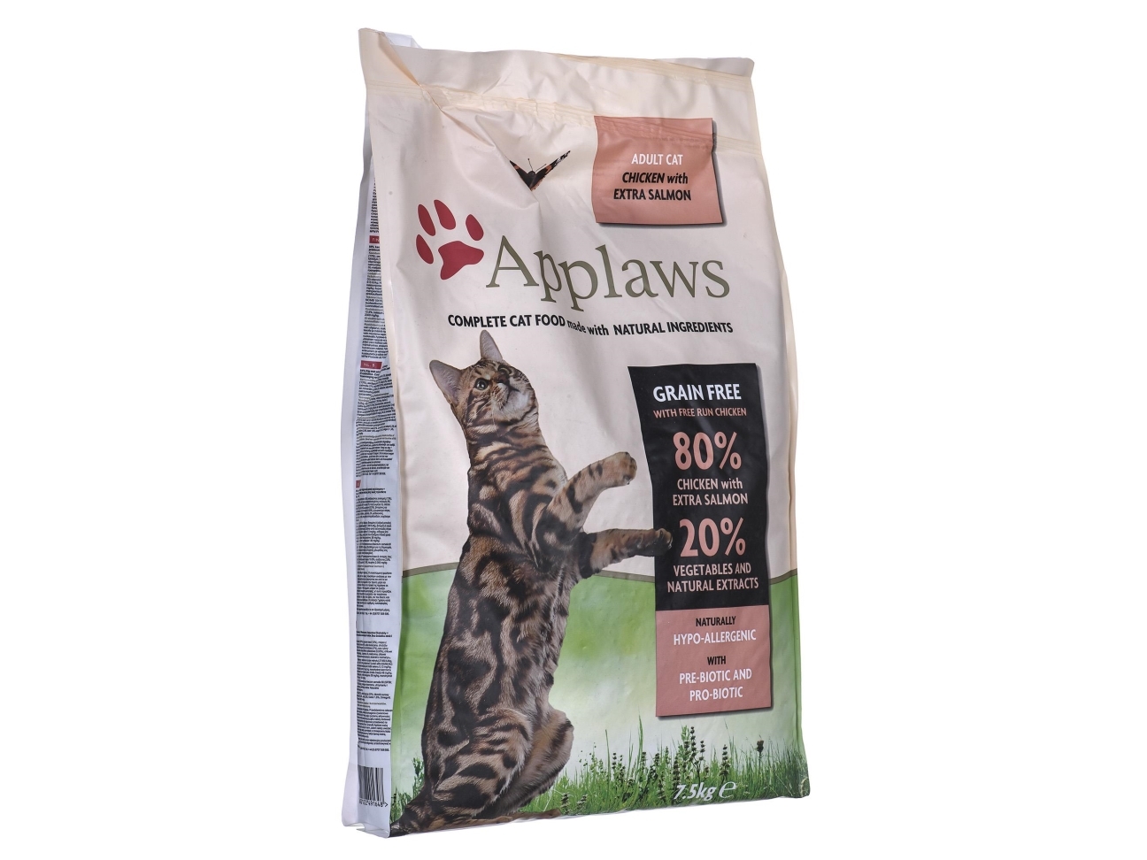 Applaws 5060122491648, Adult (animal), Enhver race, Kylling, Laks, 7,5 kg