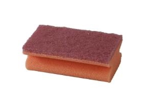 Skuresvamp Scotch-Brite 56 Ridsefri Rød,10 Pk X 10 Stk/Krt