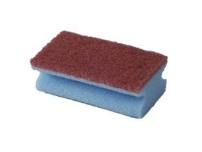 Skuresvamp Scotch-Brite 55 Ridsefri Blå,10 pk x 10 stk/krt | Rengöring - Avtorkning - Trasor och liknande - Svampar och skurprodukter | GameStuff