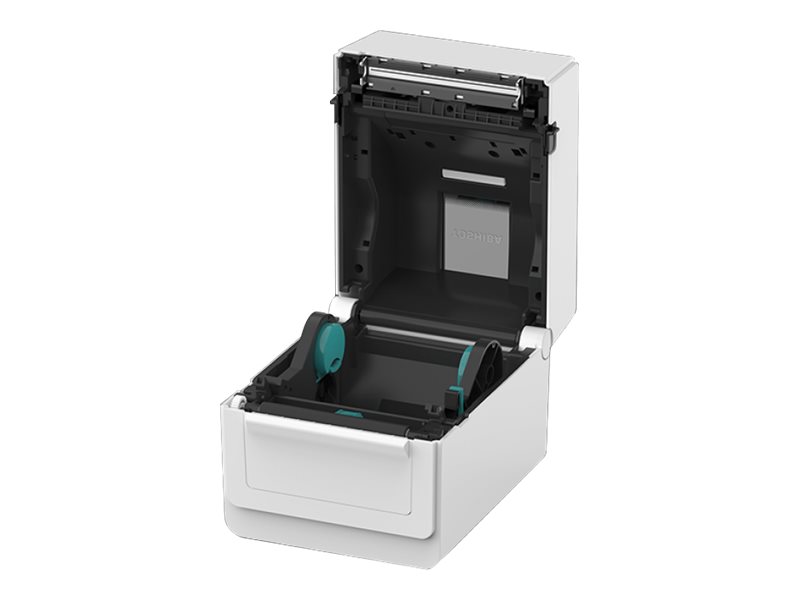 Toshiba TEC BV410D - Etikettskrivare - direkt termisk - Rulle (11,8 cm) - 203 dpi - upp till 177.8 mm/sek - USB 2.0, LAN - vit | Kontorsmaskiner - POS (Point of sale) - Kvittoskrivare | GameStuff