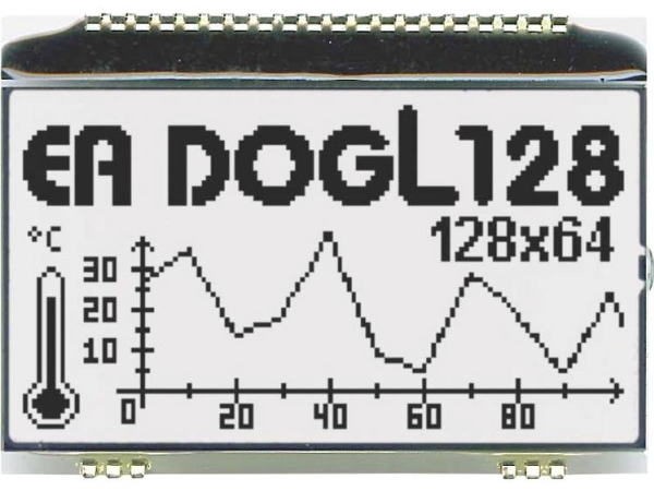 Display Visions Lc-Display (B X H X T) 68 X 51 X 2.8 Mm
