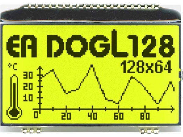 Display Visions Lc-Display (B X H X T) 68 X 51 X 2.8 Mm