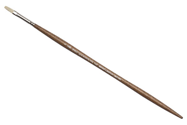 SmartMax ARTISTS OIL SYNTHETIC HOG BRUSH FLAT SIZE 2 | N - A | GameStuff