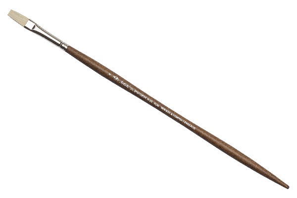 SmartMax ARTISTS OIL SYNTHETIC HOG BRUSH FLAT SIZE 4 | N - A | GameStuff