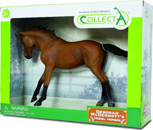 Figurine Collecta Horse Thoroughbred Marebay Delux