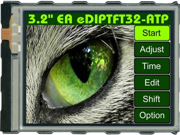 Display Visions Lc-Display (B X H X T) 82 X 60,5 X 12,3 Mm