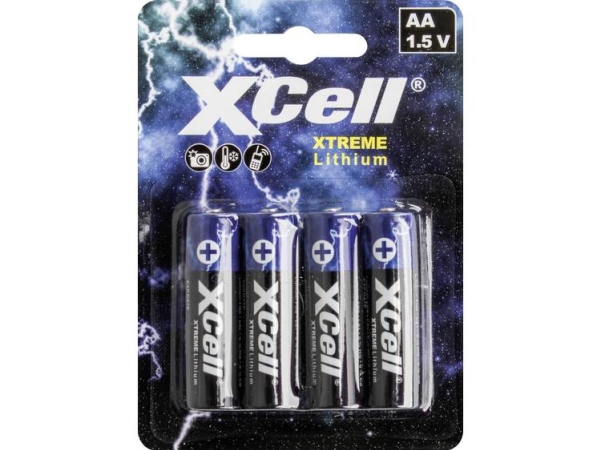 Xcell Batterie Extreme Lithium Fr6 Mignon Aa 4St. - Batterie - Mignon (Aa)