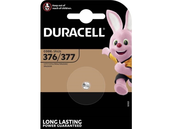 Duracell D377 - Batterie Sr66 - Sølvoxid - 25 Mah