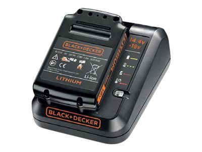 Black & Decker Power Connect - Batteriladdare + batteri - Li-Ion - 1.5 Ah - 1 x batterier laddas - 1 A - för BLACK+DECKER BCD003, BDCDC18, BDCDS18, BDCR18, BDCROS18, EGBL188 | Elverktyg - Batteri & Laddare | GameStuff