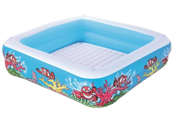 Bestway 52192, Uppblåsbar pool, 265 l, Torg, 2 År, Vinyl, Multifärg | Trädgården - Pools & Vatten spel - Pools & bassäng | GameStuff