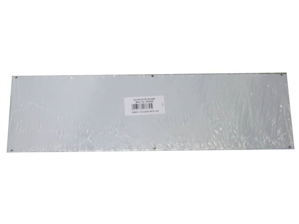 Proma 138 087C Frontplatte (L X B) 431,5 Mm X 128,5 Mm Aluminium Aluminium (Eloxiert) 1 St