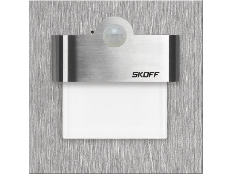 SKOFF trappelys armatur LED TANGO LED PIR 120° Motion Sensor Light 10V DC 1,0W IP20 6000K (MJ-TAN-K-W)