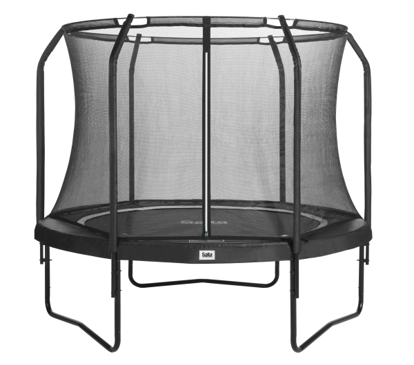 Salta Premium Black Edition, Trampolin Über Der Erde, Rund, 100 Kg, 5 Jahr(E), Sicherheitsnetz, Schwarz