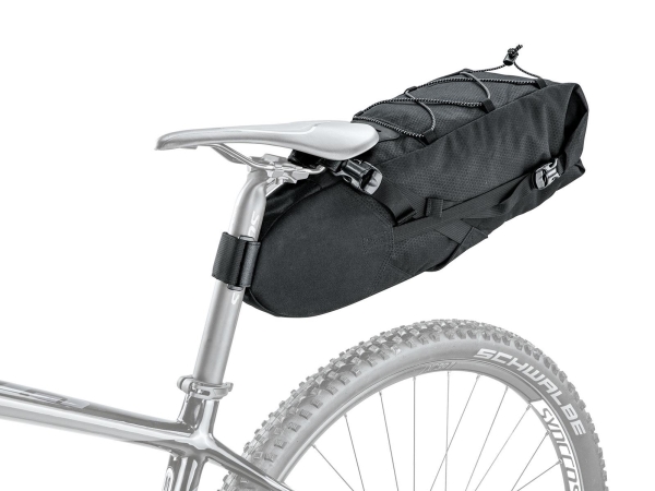 Topeak BackLoader sadeltaske 10 l - vandtæt cykeltaske med velcro-montering