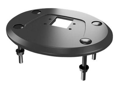 Multibrackets 0563, Tüllensockel, Schwarz, Aluminium, Tisch/Bank, 500 G, 40 Mm