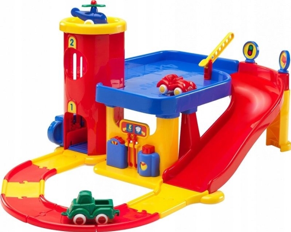 Viking Toys Viking City Garage + tracks 5556