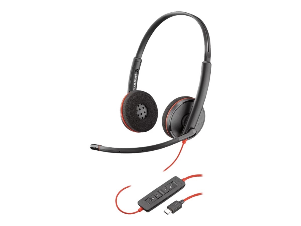 Poly Blackwire C3220 - 3200 Series - Headset - På Øret - Kablet - Usb-C - Støjisolerende