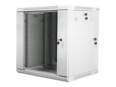 Lanberg - Rack Skap - Veggmonterbar - Grå, Ral 7035 - 12U - 19"