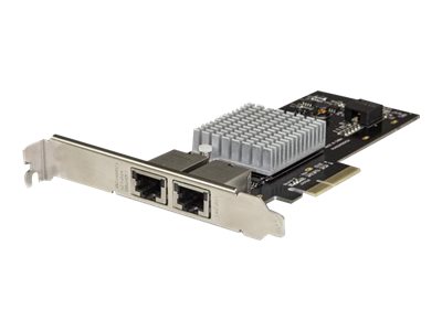 Startech.Com Dual Port 10G Pcie Netzwerk Karte - Intel-X550at 10Gbase-T & Nbase-T Pci Express Netzwerk Karte 10/5/2.5/1Gbe Multi Gigabit Ethernet, 5