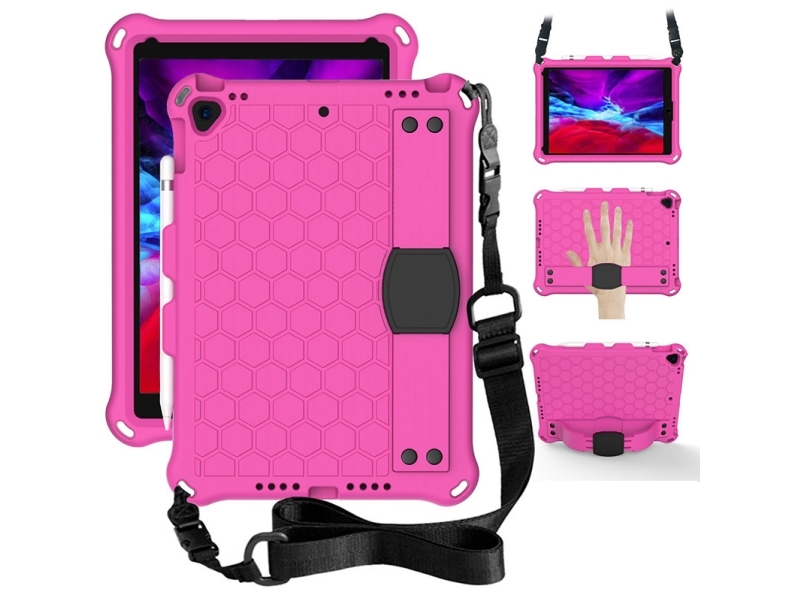 eSTUFF - Bagsidecover til - honeycomb pink - til Apple 10,2-tommer iPad generation, 8. generation); 10,5-tommer iPad Air generation); 10,5-tommer iPad Pro