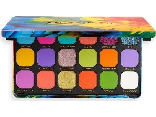 Makeup Revolution Forever Flawless Paletka Cieni Do Oczu Bird Of Paradis
