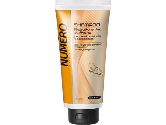 Numero Numero_Restructuring Shampoo With Oats 300Ml Oat Restructuring Shampoo