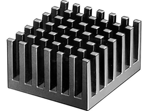 Fischer Elektronik 10037119 Ick Pga 6 X 6 X 14 Kühlkörper 18,6 K/W (L X B X H) 14 X 14 X 14 Mm