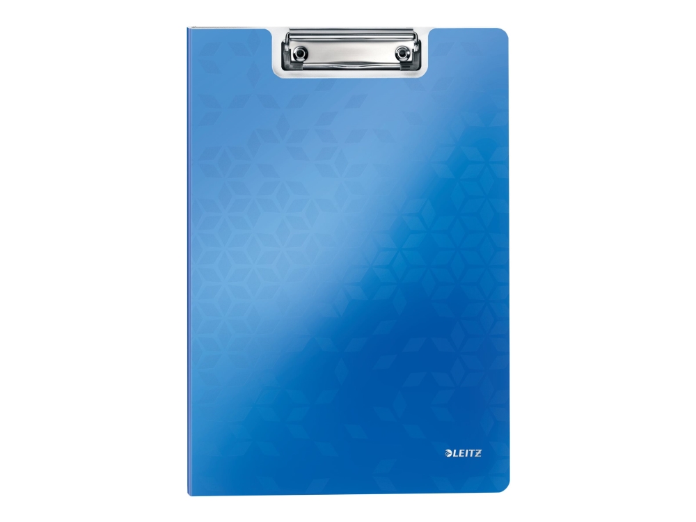 Leitz Wow - Clipboard-Mappe - For A4 (210 X 297 Mm) - Kapacitet: 75 Ark - Metalblå
