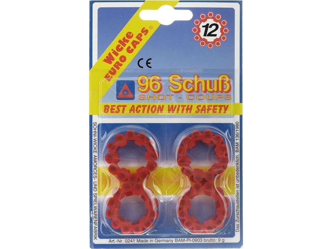 Gonher 12 skott trumpatroner 96st Gonher 96/12 | Leksaker - Rollek - Blaster och leksaksvapen | GameStuff