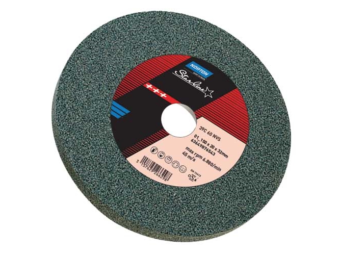 Norton Clipper Slibeskive Til Starline 39c Bænksliber 200x20x32 Siliciumkarbid 66253338052