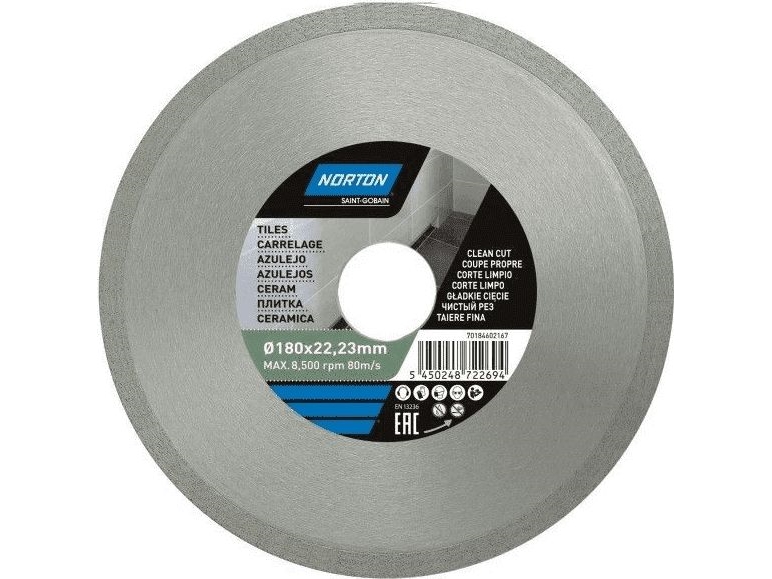 Norton Clipper Diamantskive 125X22,2Mm Ciaglical Standard (70184601275)