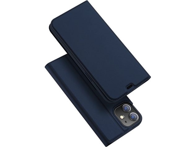 Dux Ducis Skin Pro Holster Flip-Cover Für Iphone 12 Pro Max, Blau