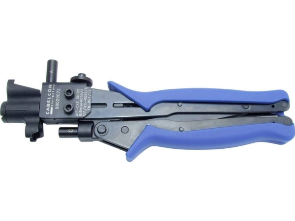 Cabelcon Connectors 98029072-02 Crimp-/Kompressionszange Für F-Verbinder 1 Stück