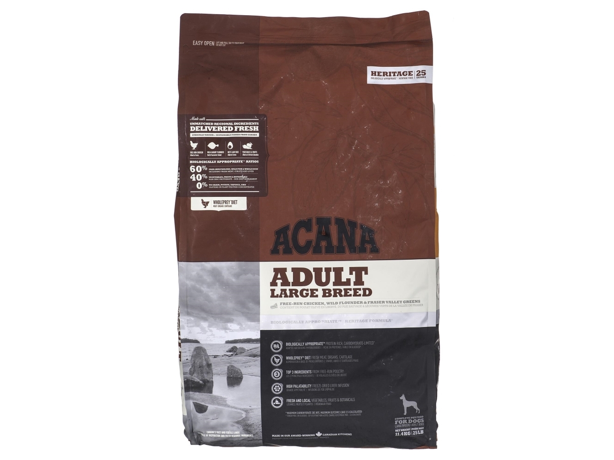 Acana Dog Adult Große Rassen 11,4Kg