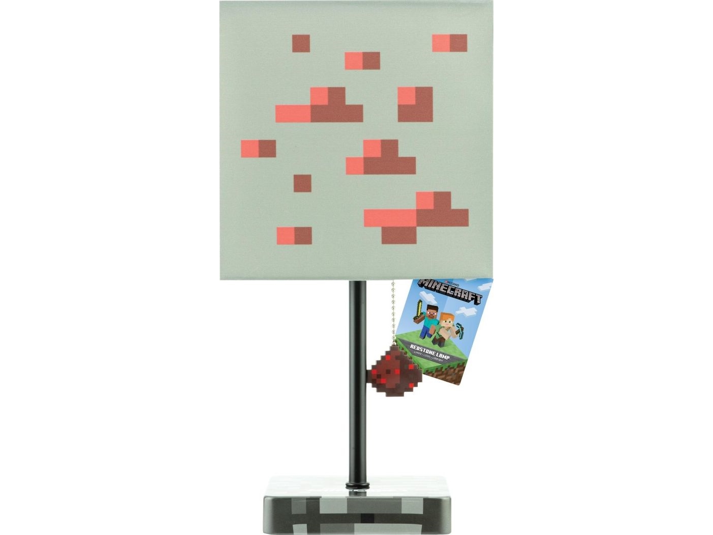 Paladone Minecraft Redstone stalinė lempa 35cm | Belysning - Inomhusbelysning - Bordslampa | GameStuff