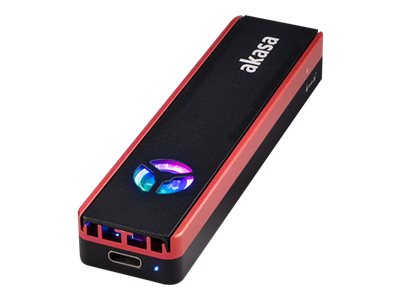 Akasa Vegas Ak-Enu3m2-06 - Lagringspakning - M.2 - M.2 Nvme Card / Pcie 3.0 (Nvme) - Usb 3.2 (Gen 2)