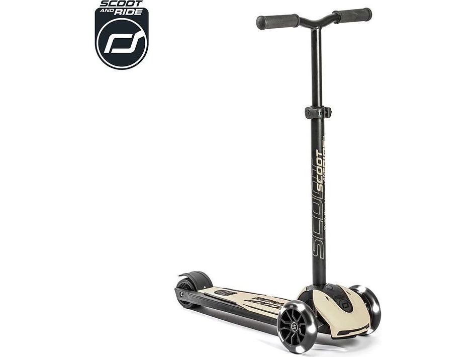 Scoot & Ride Highwaykick 5 LED Ash