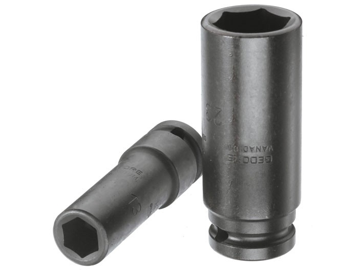 Gedore Kraft top 1/2 6-kant 21mm lang