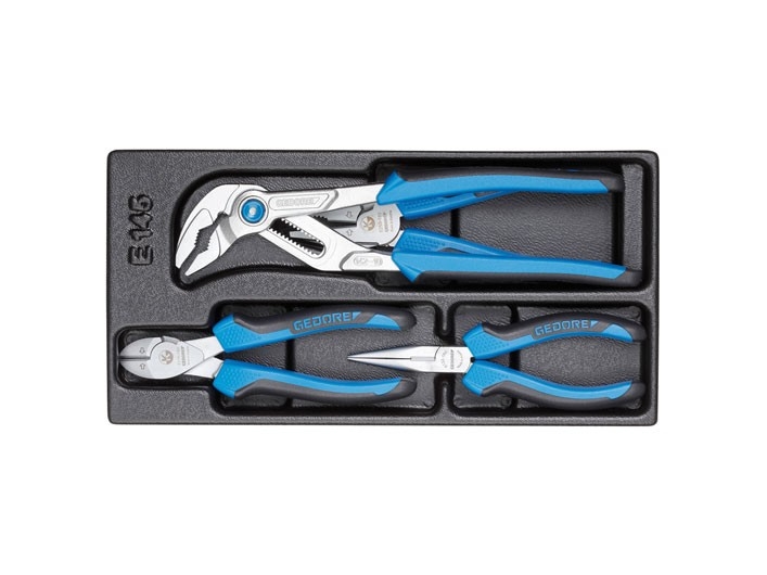 Gedore 6614650, 165 mm, 62 mm | Verktyg & Verkstad - Tänger - Tångsatser | GameStuff
