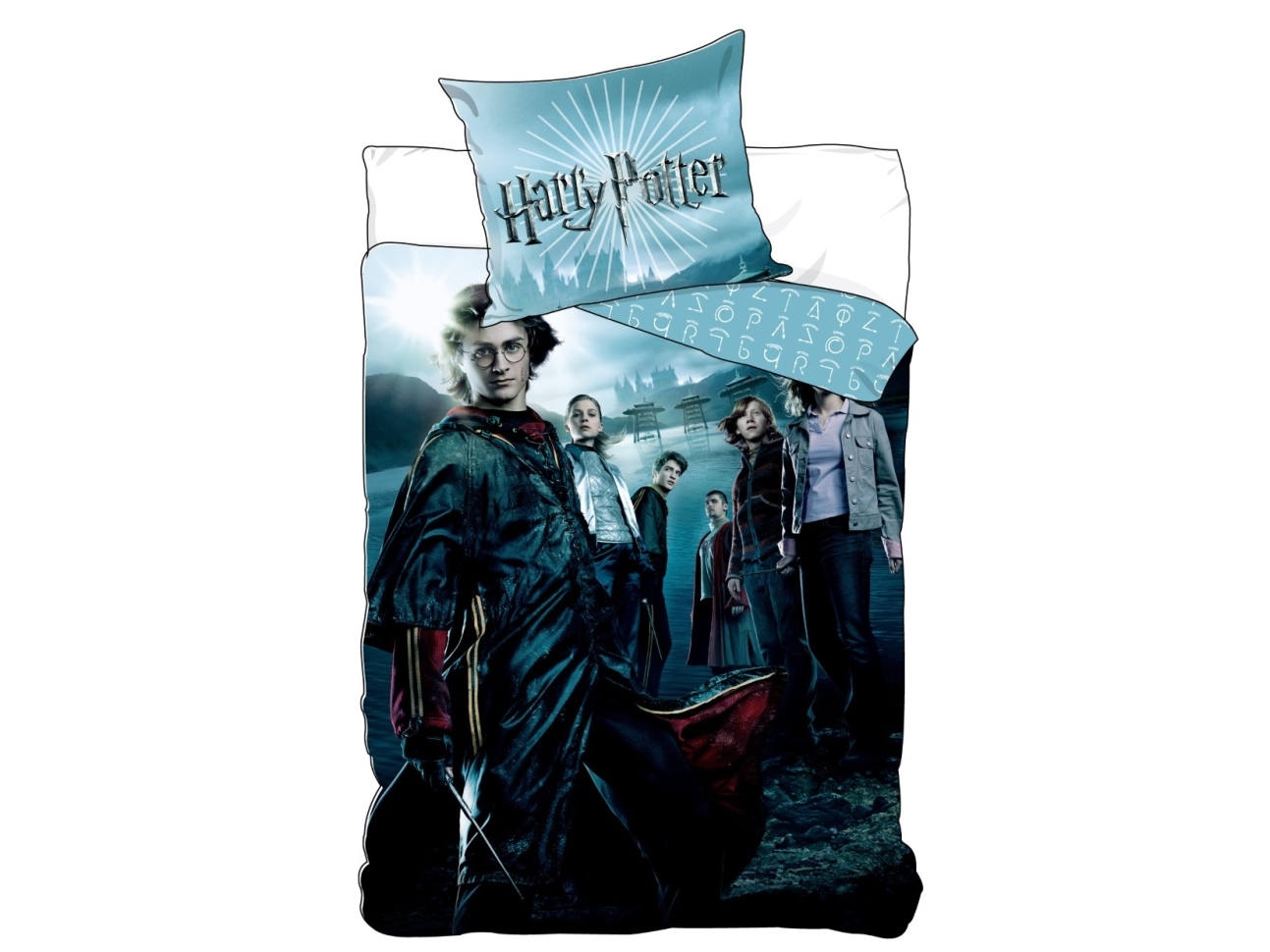 Billede af Harry Potter Sengetøj, 100 Procent Bomuld hos Computersalg.dk