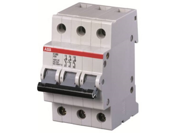 Abb Stotz-Kontakt Hovedafbryder 100A 3P. Gr E203/100G (2Cde283001r1100)