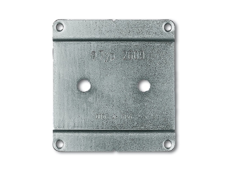 Abb 2Cka001716a0042 Montageplatte Metall Messing 1 Stück