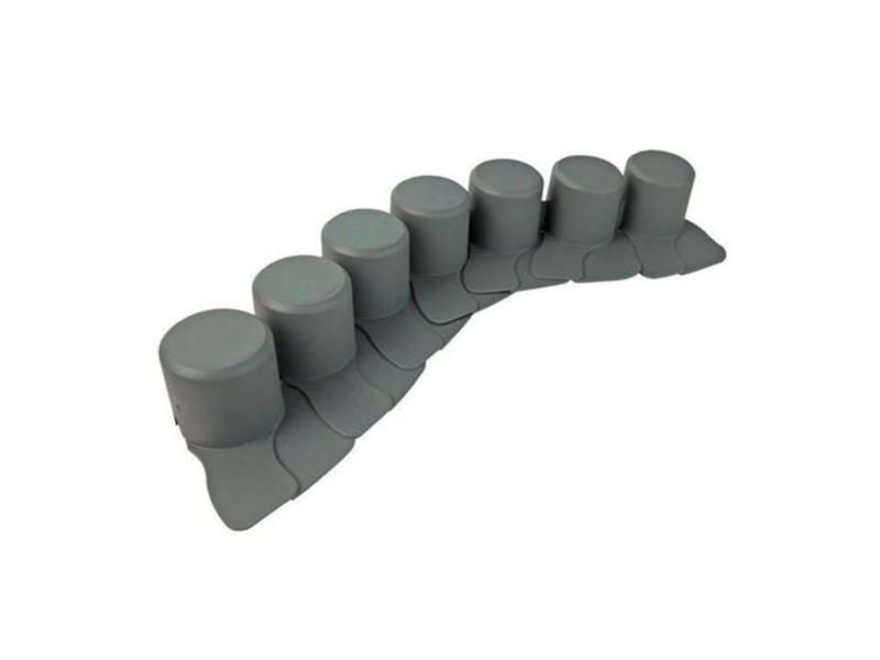 Prosperplast Palisade ramme IPAL7 4050 x 60 mm grå (IPAL7-S443)