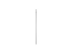 Skaft Ultra Hygiejnisk Ø34x1700 Mm Med Gevind Pp Hvid,1 Stk