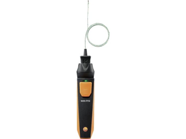 Testo Temperaturfühler -20 - +50 °C Mit Bluetooth -Anbindung An Smartphones, Mit Flexiblem Fühler (0563 4915)