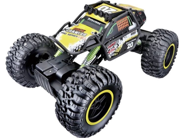 Maistotech 581334 Rock Crawler Pro Rc-Modellauto, Einsteigermodell Geländewagen Inkl. Akku Und Ladekabel