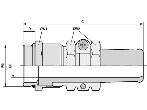 Lapp 52001120 Kabelforskruning Pg29 Messing Messing 10 Stk