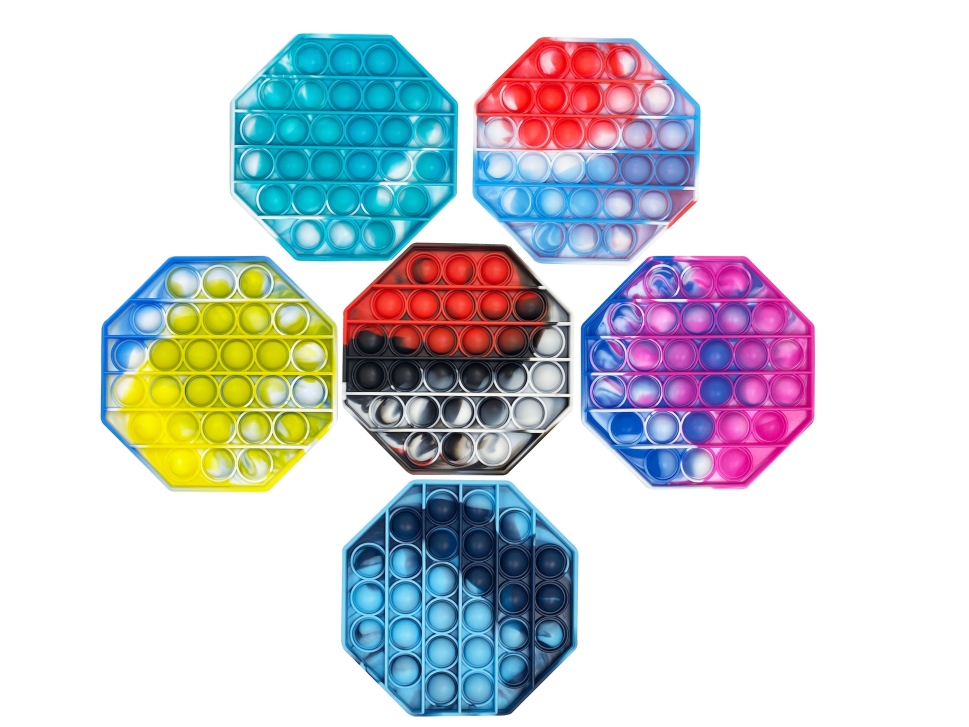 Pop It - Fidget - Camouflage - 1 st - Assorterad | N - A | GameStuff