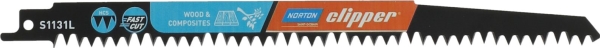 Norton Clipper NORTON BRZESZCZOT S1131L Ø240 mm/2 st. hårt trä, galazie N70184608361 | Elverktyg - Tillbehör - Tillbehör till Sticksåg | GameStuff