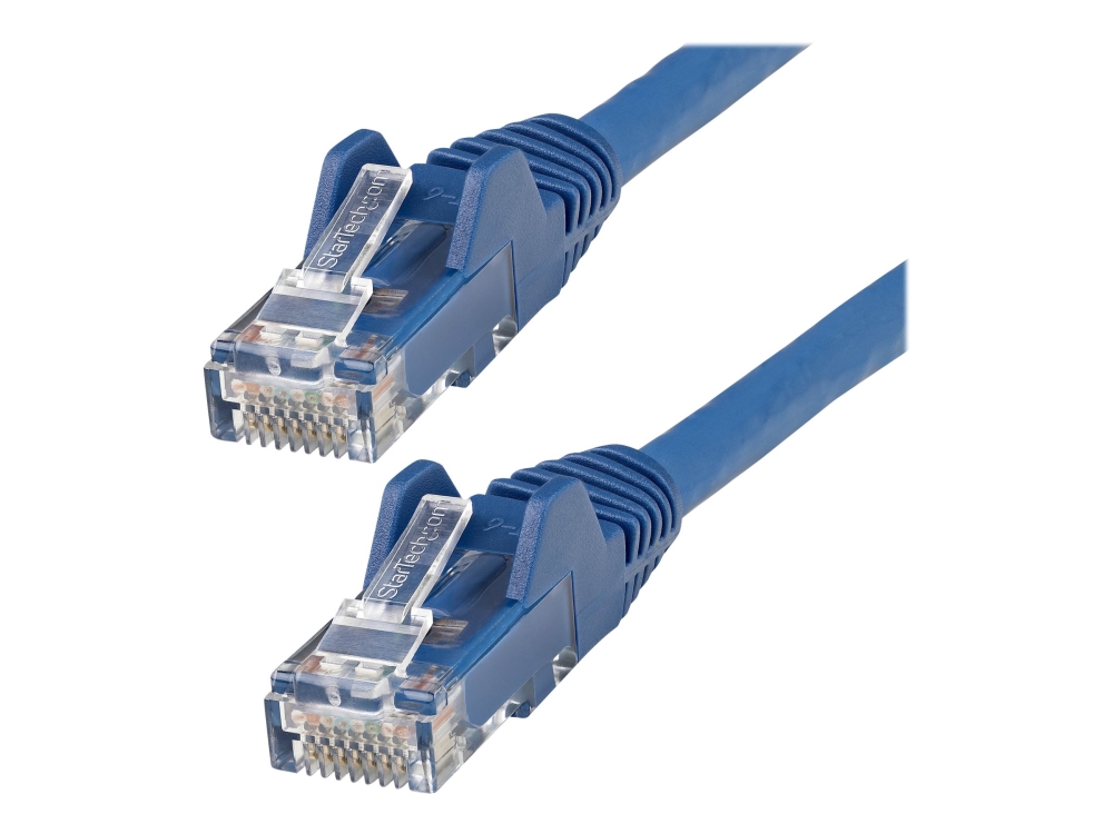 Startech.Com 2M Lszh Cat6 Ethernet Kabel, 10 Gigabit Snagless Rj45 100W Poe Netzwerk Patchkabel Mit Zugentlastung, Cat 6 10Gbe Utp, Blau, Einzeln Get